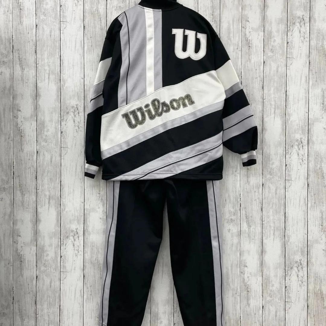 ☆ Wilson ☆ウィルソン セットアップ ビッグロゴ 90‘ｓ SS-S