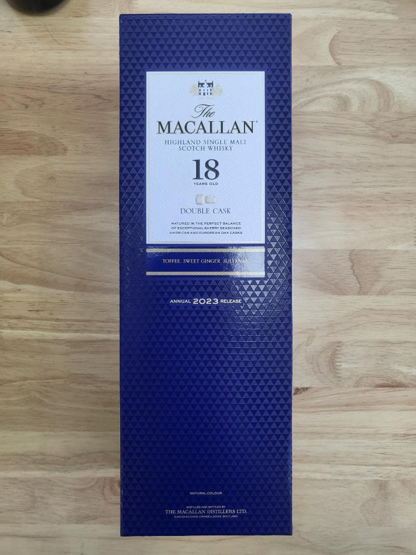 【期間限定 特別価格】マッカラン 18年 ダブルカスク 2023年 43度