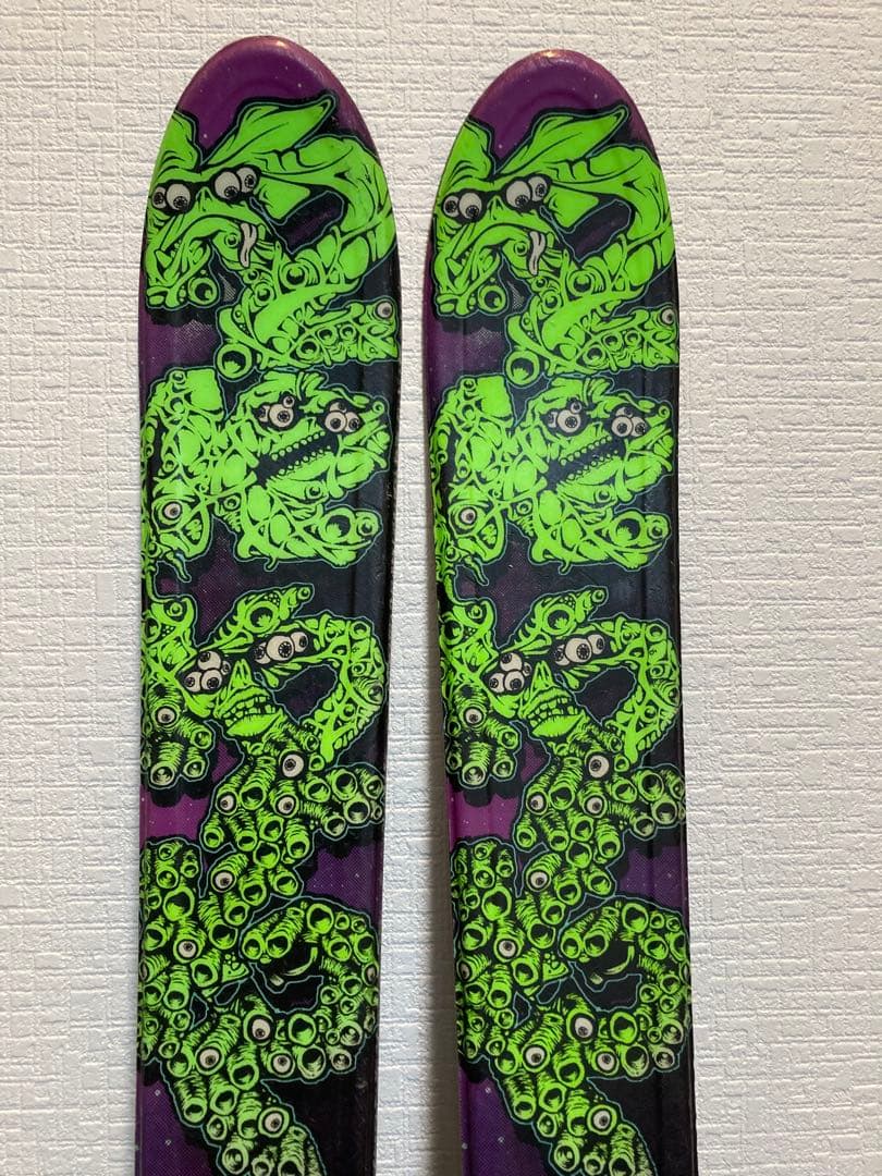 【HOTWAX・チューンナップ済み】K2 INDY 112㎝ ストック4点セット