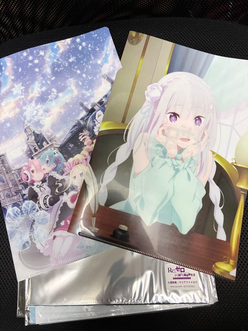 Re:ゼロ引退 キャラクター書籍グッズセット