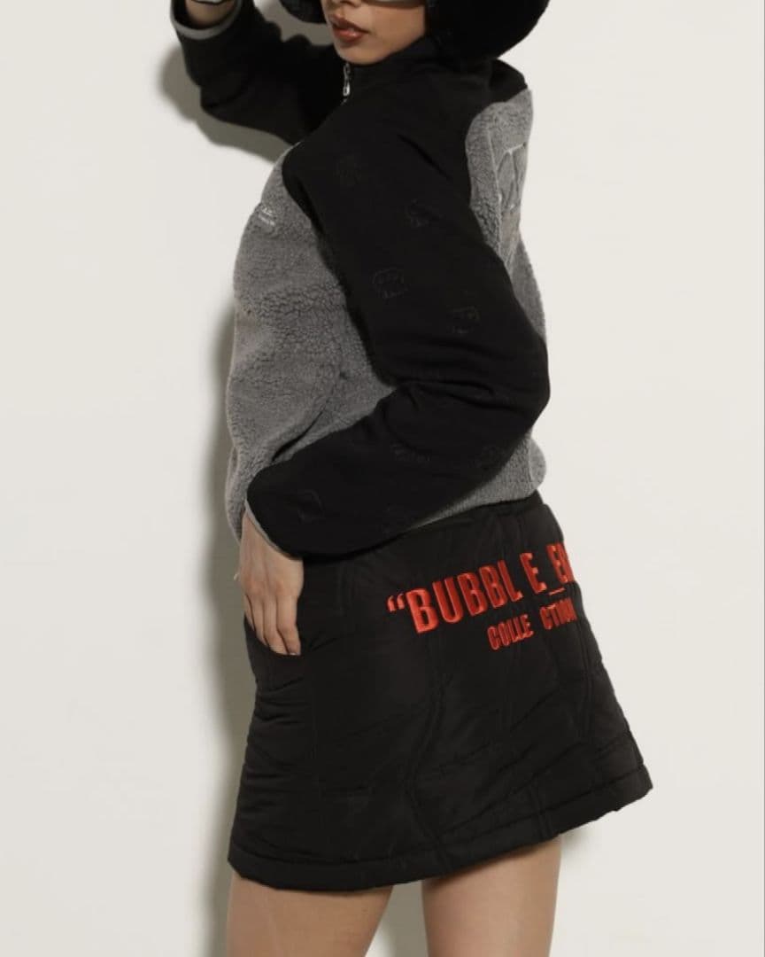 【美品】NOEL REUSSIR セーター＆スカート　セット　防風　中綿