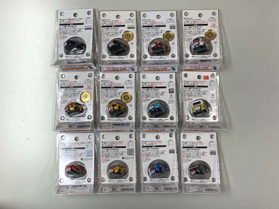 ◆プルバック走行3パターン【 電動アクション チョロQ 12台セット】未開封◆