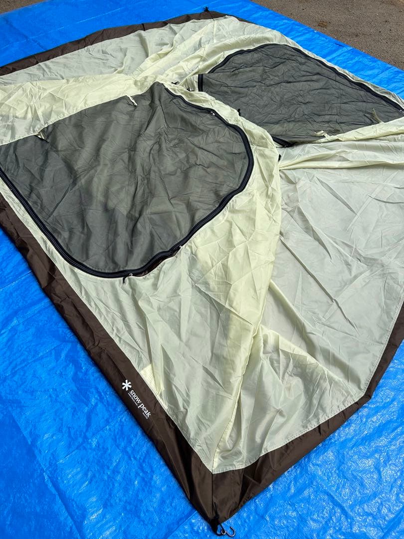 美品 スノーピーク エントリーパックTT マットシートセット SET-250RH