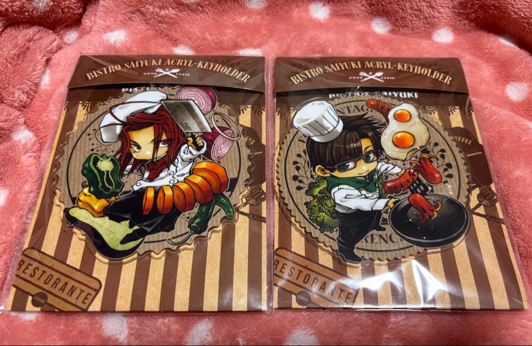 【値下げ】最遊記FESTA2017 ビストロアクリルキーホルダー 4種セット