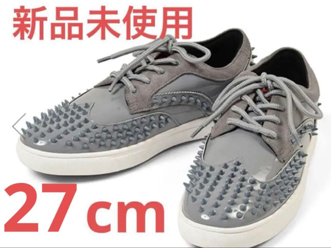 新品 ラッセルノ Russeluno スタッズ ゴルフ シューズ 27cm