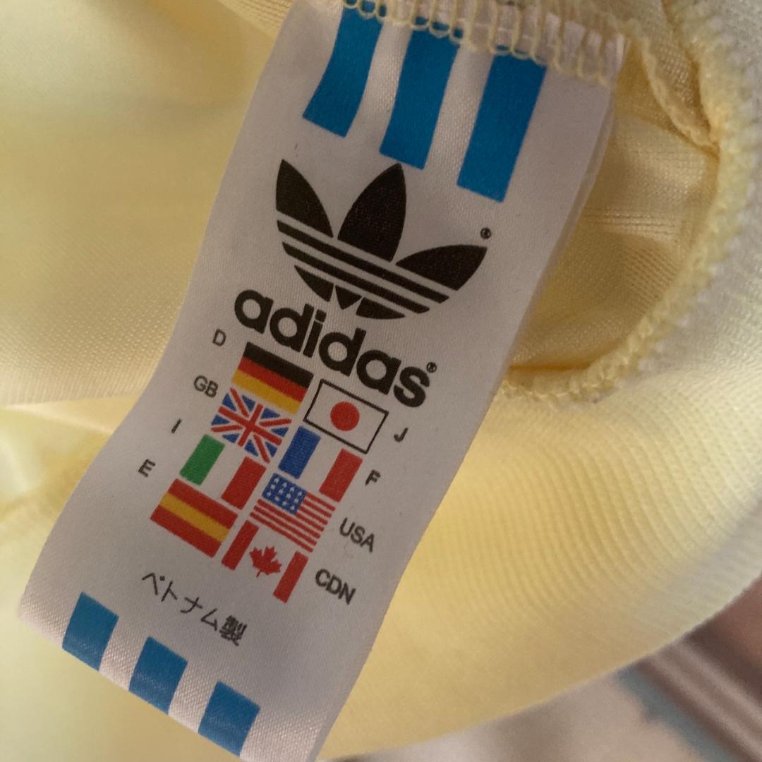 アディダス adidas ジャージ トラックジャケット　サンプル？レア？　Ｍ相当