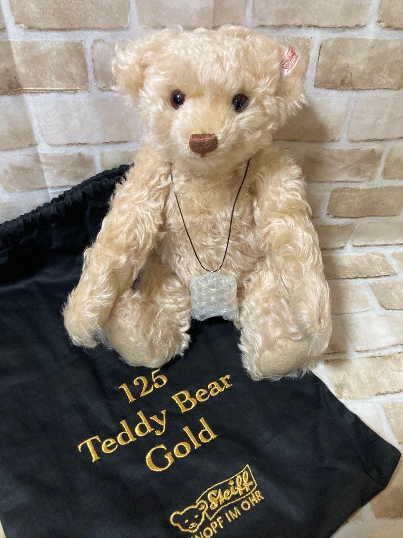 シュタイフ テディベア 125Teddy Bear Gold 日本限定125体