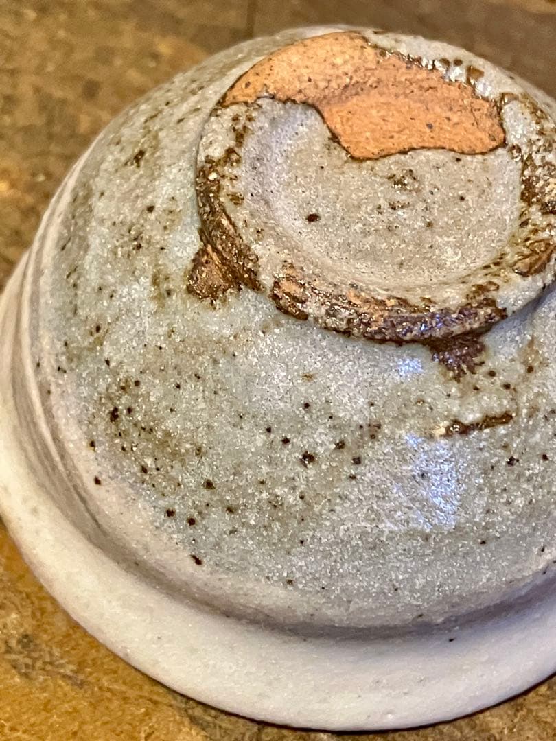 美濃　刷毛目　ぐい呑　お猪口　吉田真人