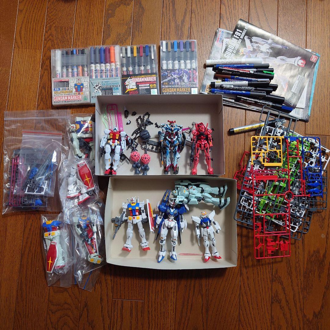ガンプラ　HG ジャンク　ガンダムマーカー　セット