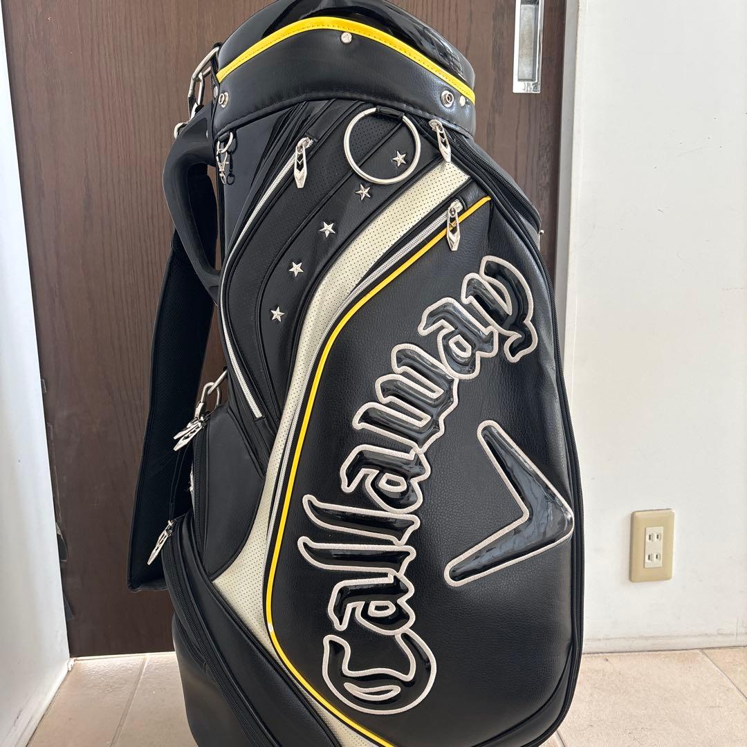 キャロウェイ　エナメルキャディーバック　星スタッズ