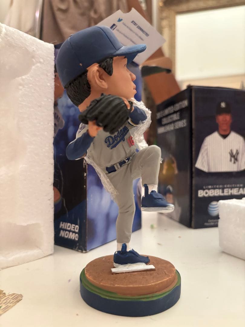 野茂英雄 松井秀喜 ボブルヘッド セット