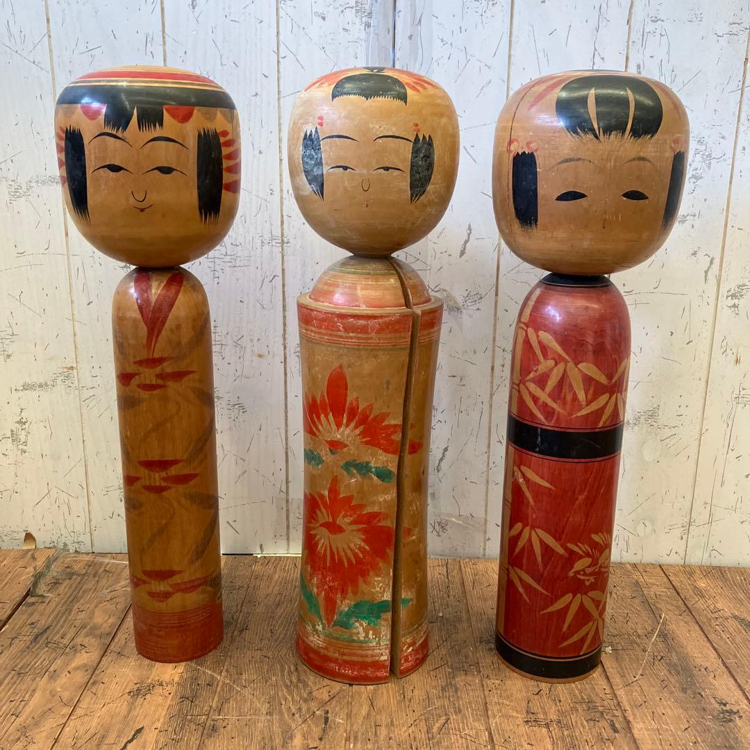昭和レトロ こけし 小芥子 ニポポ 13体セット セット売り まとめ売り 木彫り