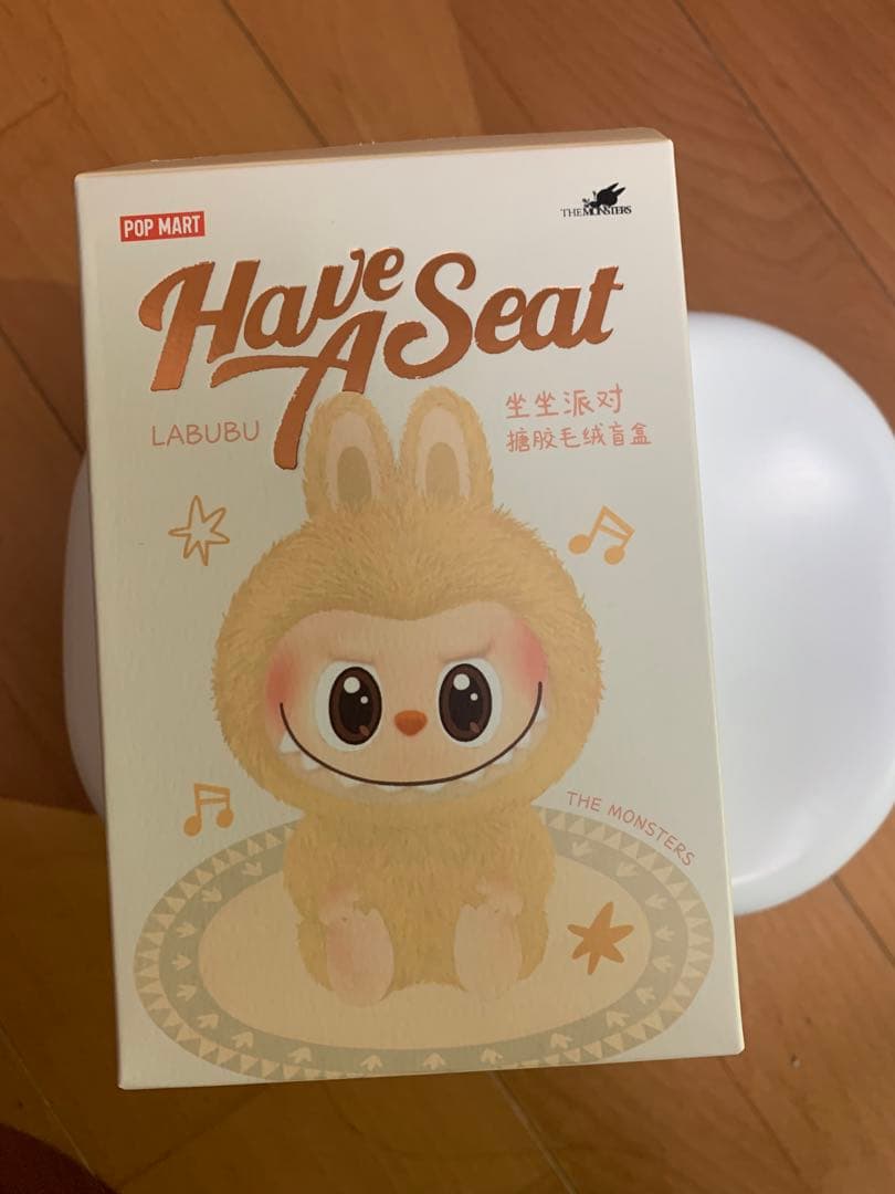 LABUBU Have a Seat ぬいぐるみ　DUODUO シークレット