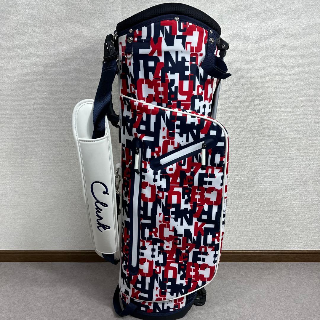 ★新品★ CLUNK クランク キャディバッグ ゴルフバッグ グラフィック 軽量
