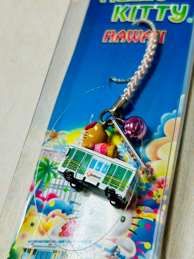 未使用 ご当地キティ ハワイ限定 ワイキキトロリー 日焼けキティ