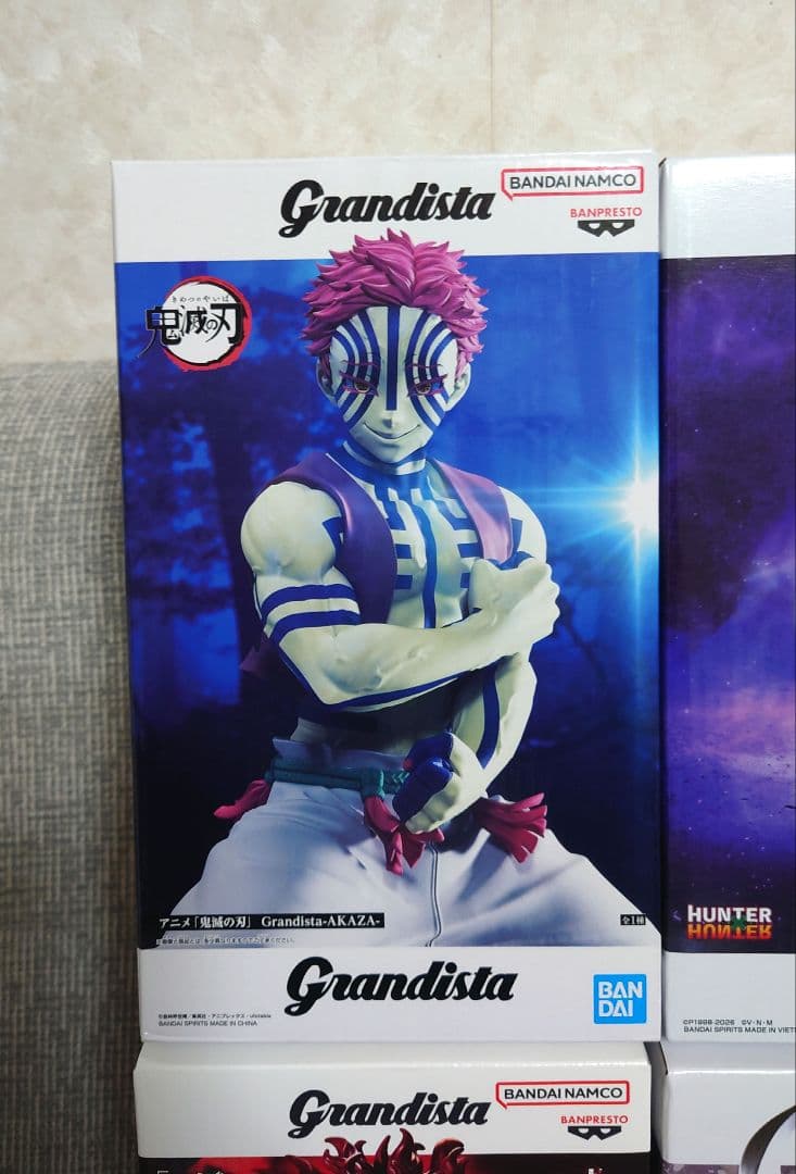 最新プライズGrandistaキルア・クラピカ・範馬勇次郎・猗窩座・キングダム