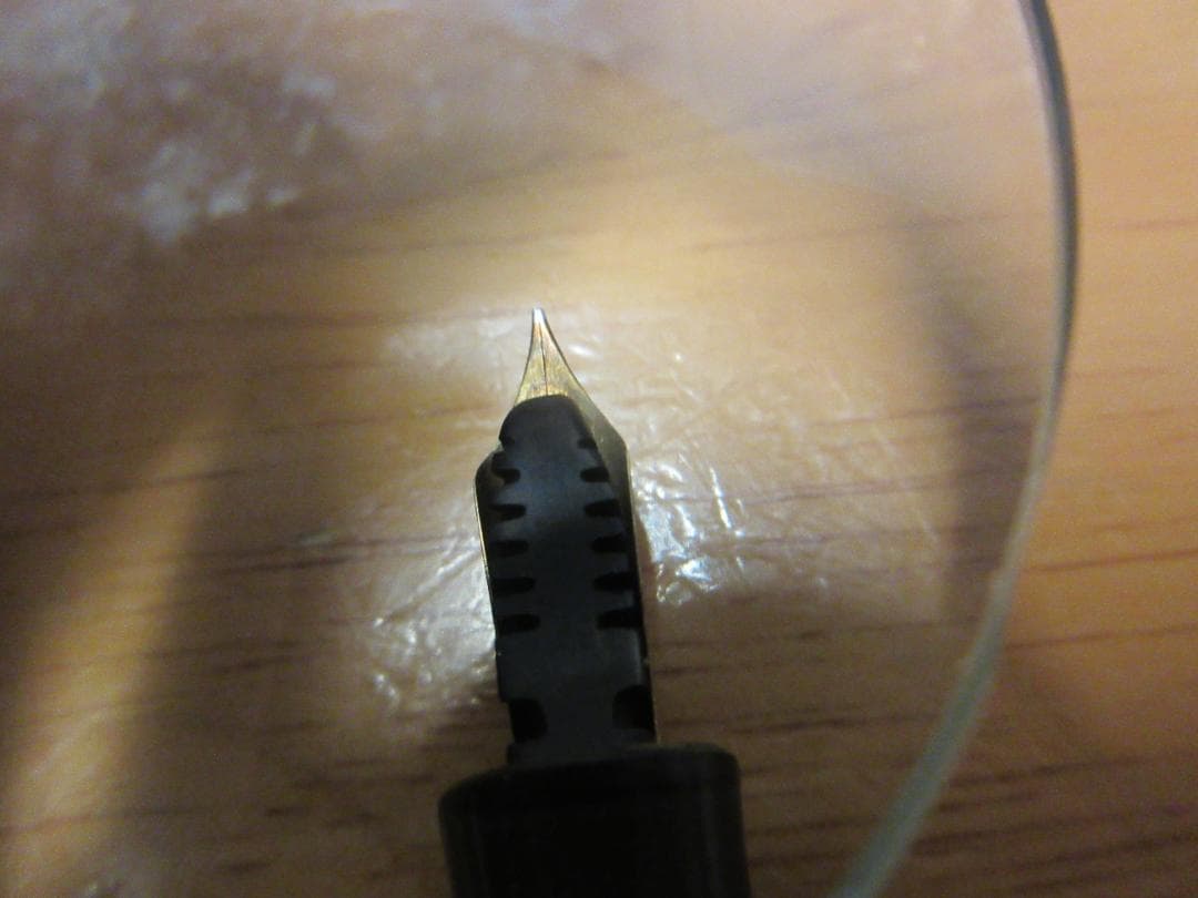 戦前 インク止め式 万年筆 14K