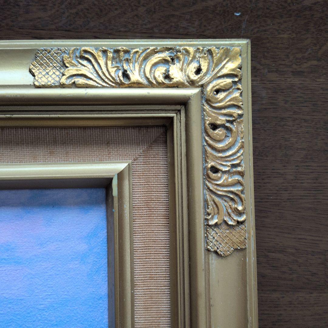 モネ　日の出の模写