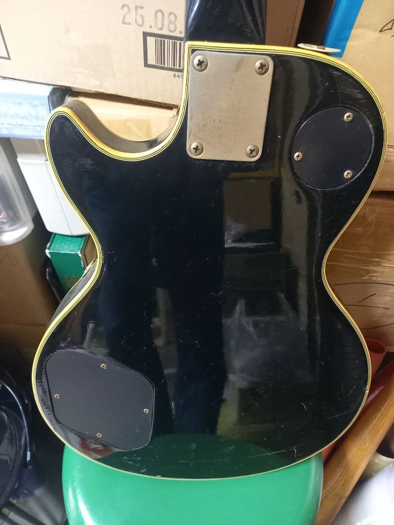 エレキギター ブラック 22フレット ハムバッカー