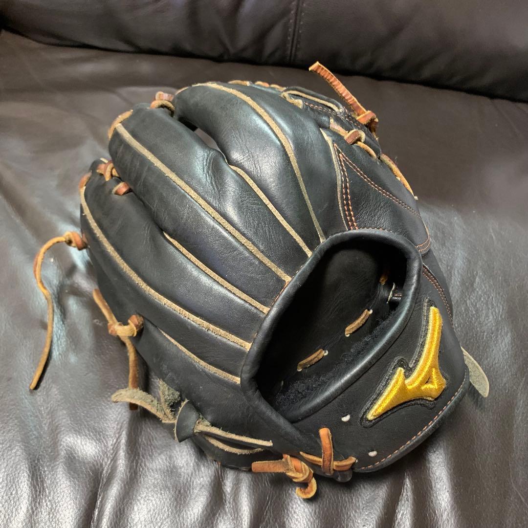 Mizuno Pro 硬式内野手用グローブ 黒