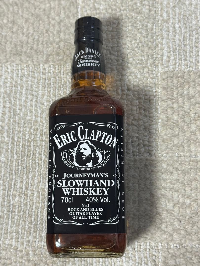 超レア・未開封Eric Clapton公認JACK DANIEL’S ウィスキー