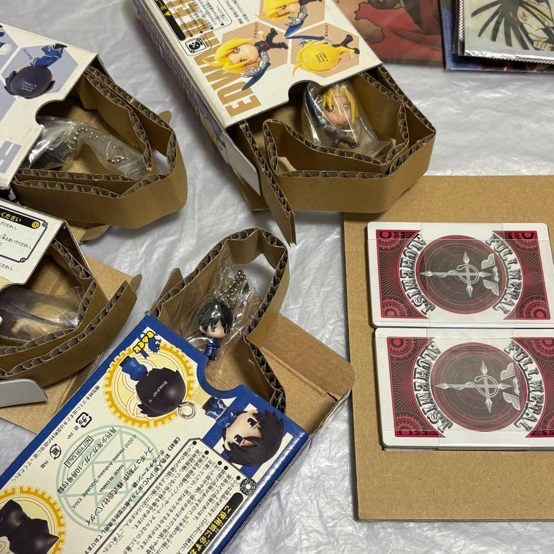 ハガレン 鋼の錬金術師 グッズ まとめ CD フィギュア トランプ ポストカード