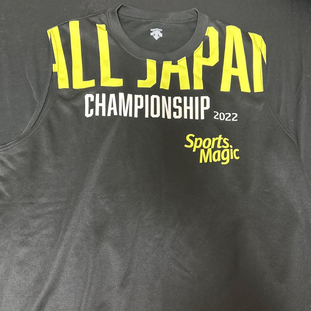 DESCENTE インターハイ限定 ノースリーブシャツ O 2枚