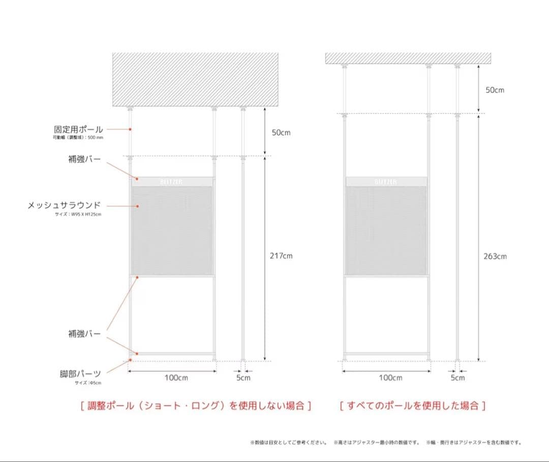BLITZER ダーツスタンドシリーズ ラージダーツサラウンド BOP32-BK
