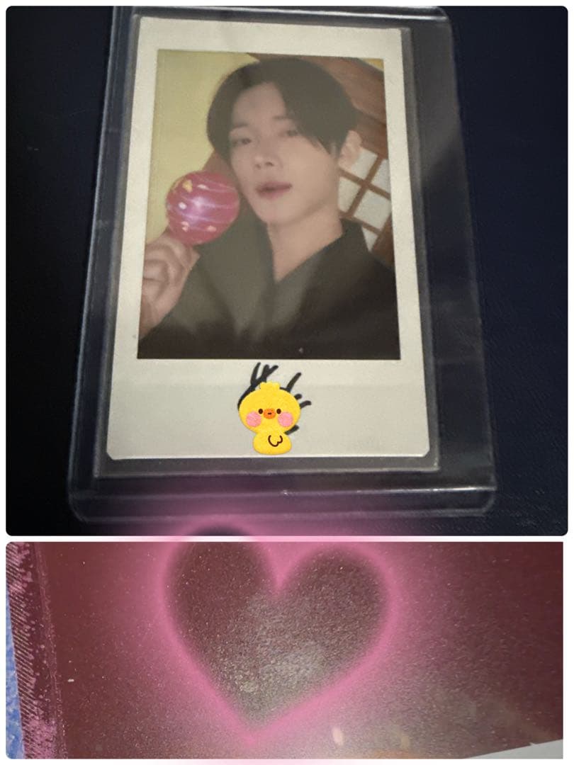 指紋付⁈直筆サイン　ヨンジュン　チェキ　浴衣