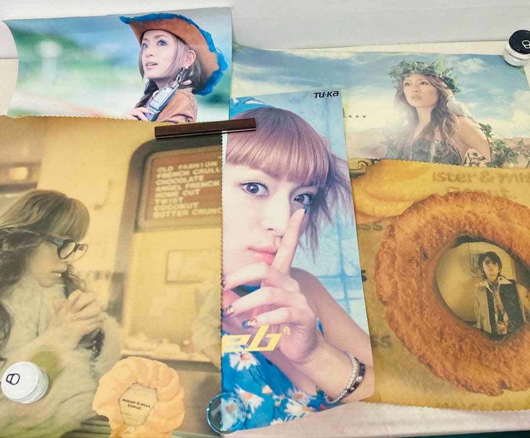 【5枚セット★まとめ売り】浜崎あゆみ　あゆ　ポスター　平成レトロ　広告　S34