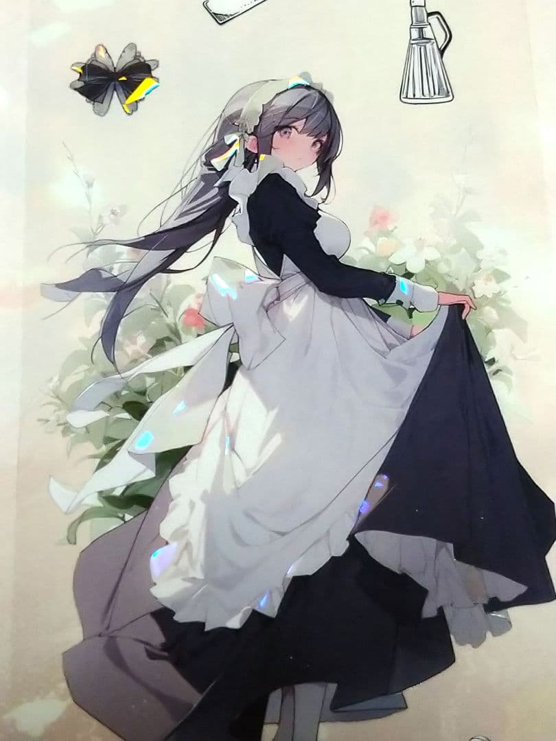 廃盤品✩J1071＃魔法女仆安洁莉娜(贝壳光)切売り海外人物女の子AIマステ