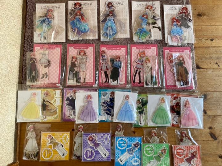 五等分の花嫁∬ アクリルスタンド　バラ売り販売