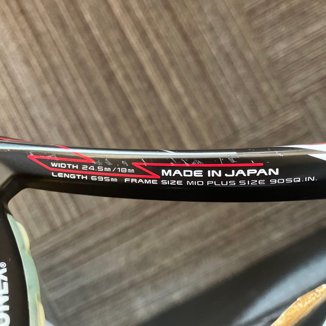 YONEX テニスラケット MID PLUS 90平方インチ　ケース付き