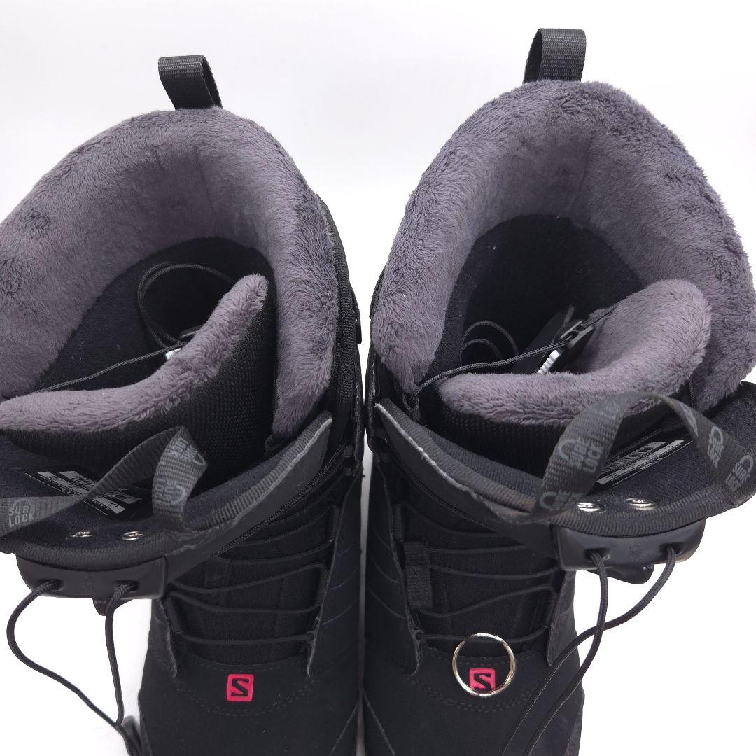 SALOMON サロモン スノーボード ブーツ 23cm ブラック 402151