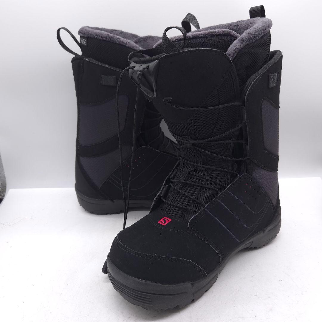SALOMON サロモン スノーボード ブーツ 23cm ブラック 402151
