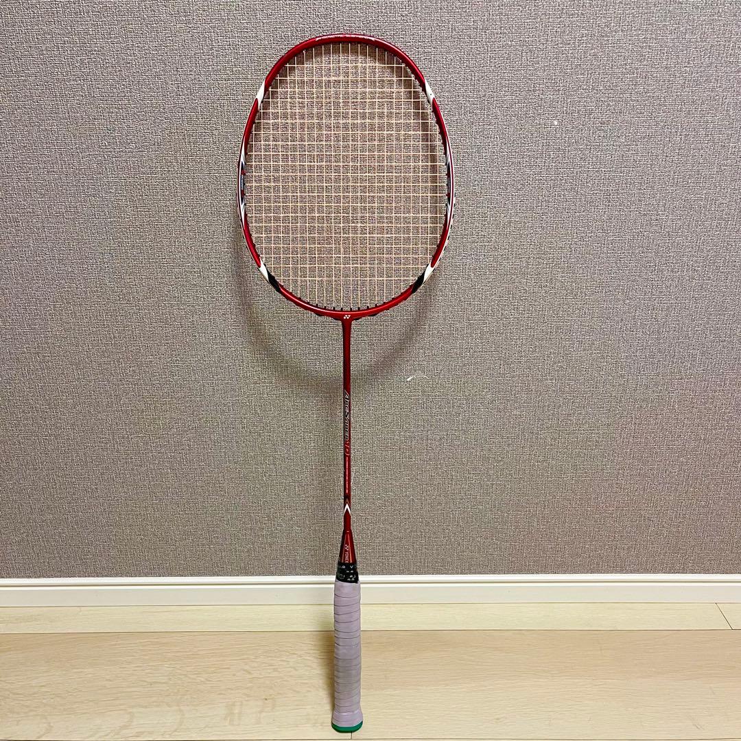 廃盤品 ARCSABER 10 レッド バドミントンラケット