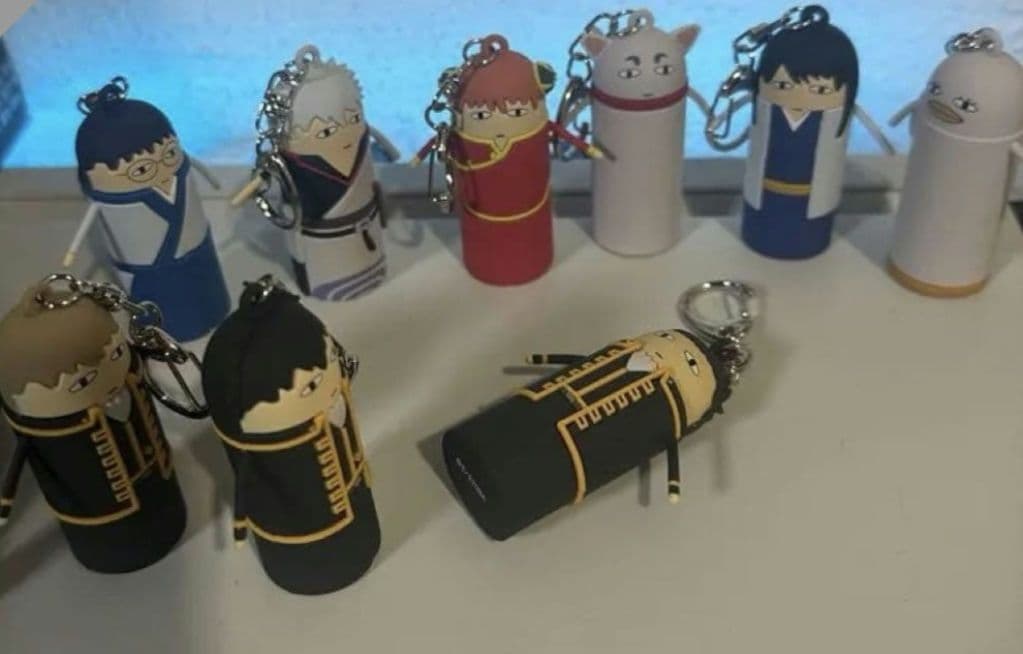 銀魂 海外 中国上海限定 キーホルダーセット 9個