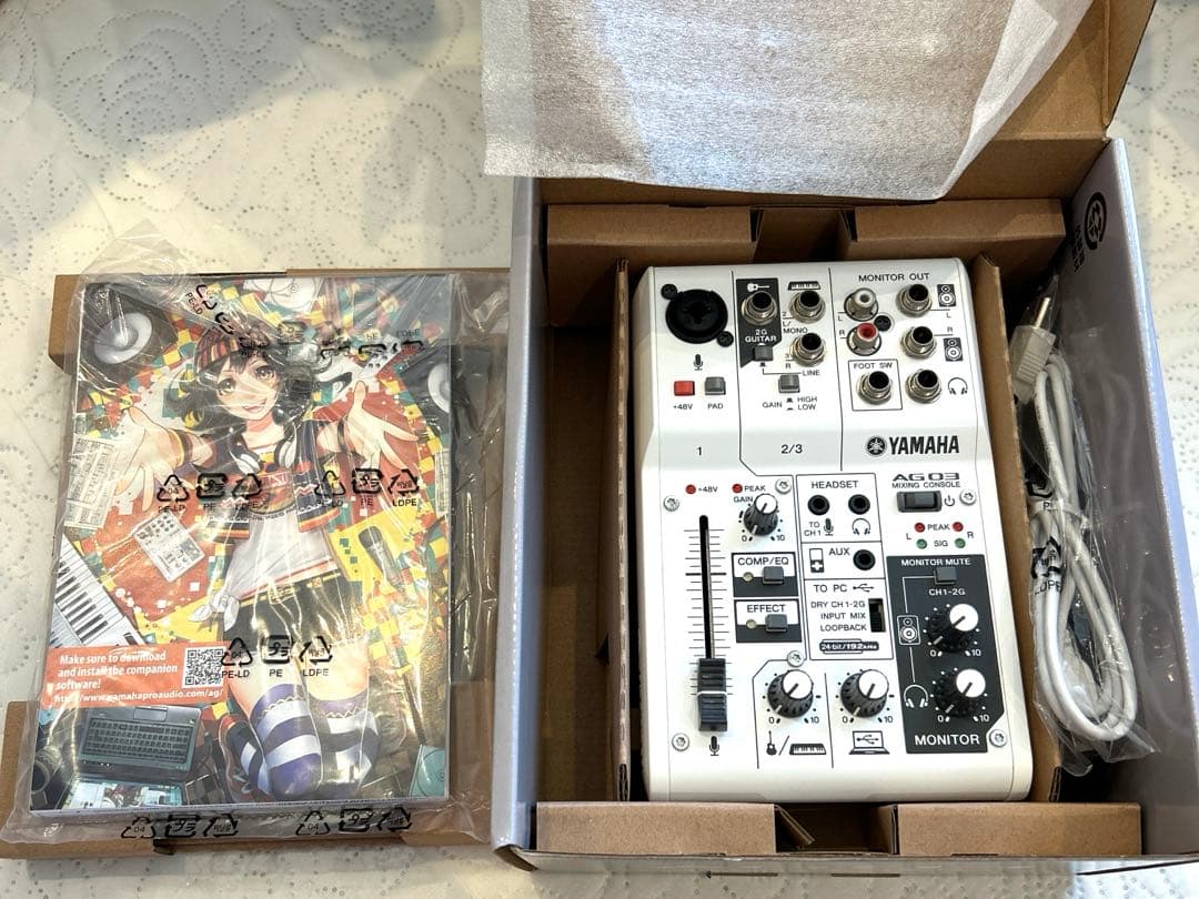 YAMAHA AG03 オーディオインターフェイス　美品