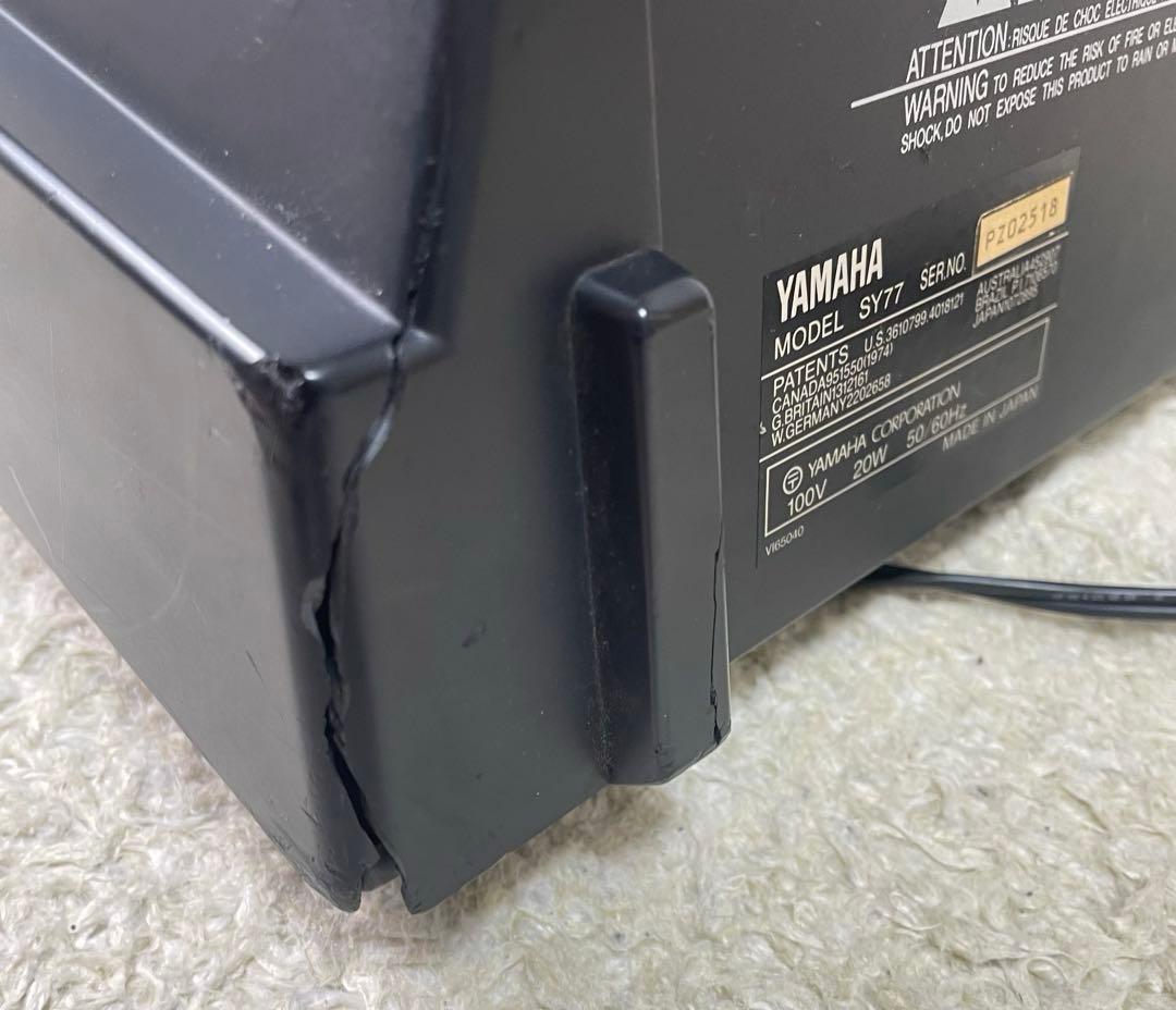 YAMAHA SY77 シンセサイザー【ジャンク】