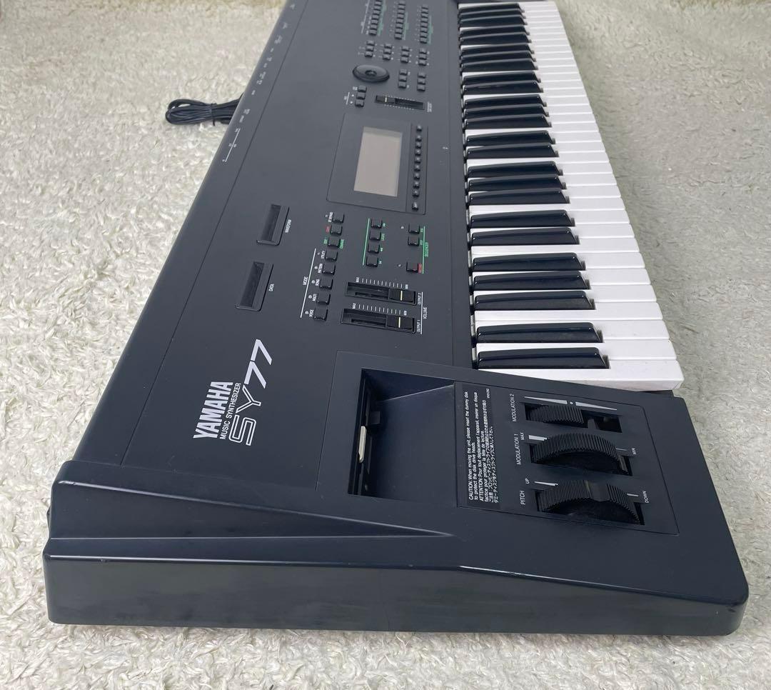 YAMAHA SY77 シンセサイザー【ジャンク】