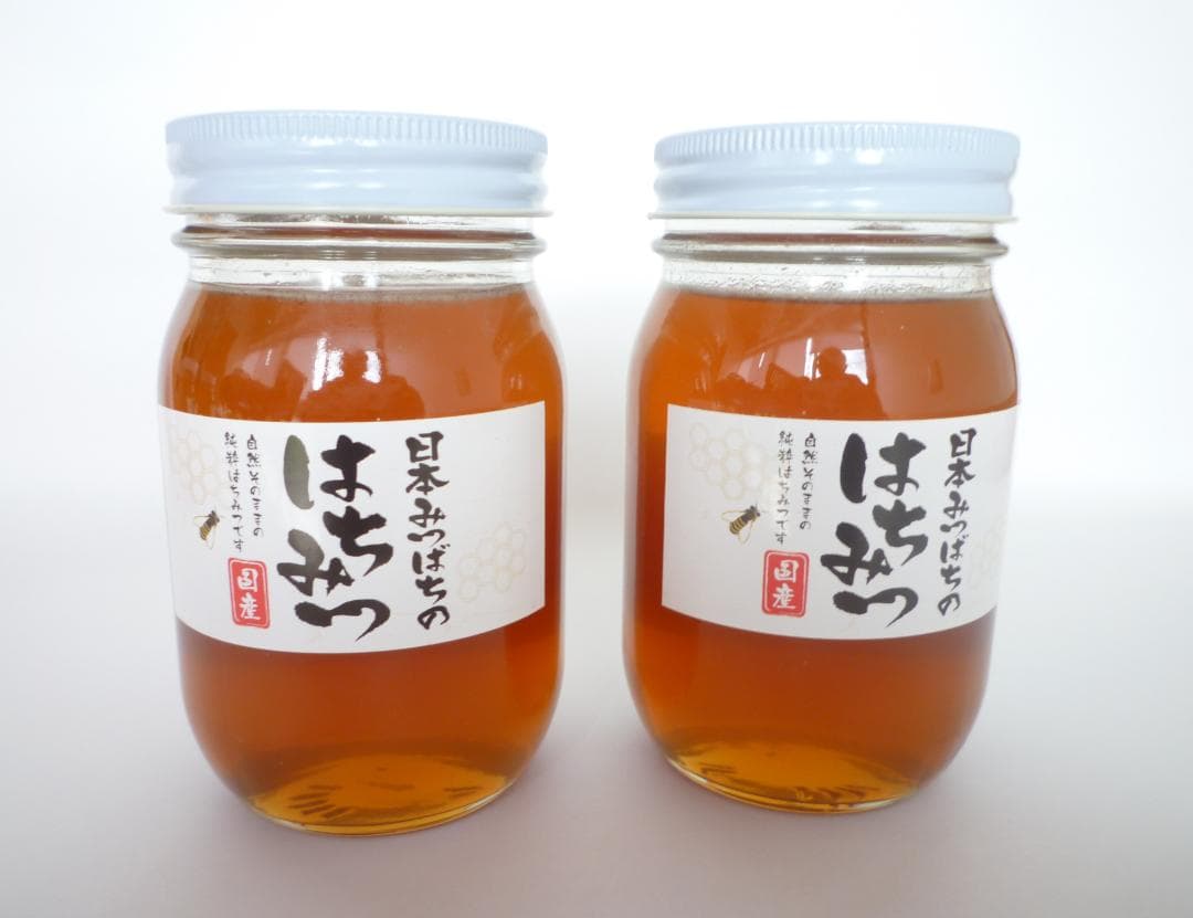 安心の日本みつばち 芳醇糖度80％ 優良品 非加熱 春はちみつ1,100g