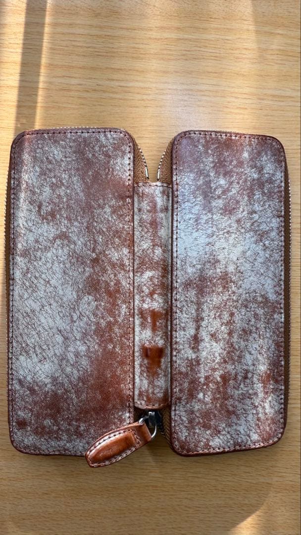 SEASAR(しーさー) Ductペンケース マルゴーフォグ(ブラウン)