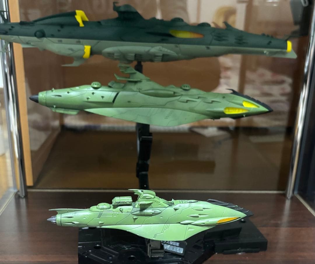 BANDAI 宇宙戦艦ヤマト ガミラス帝国 ガミラス艦セット 完成品