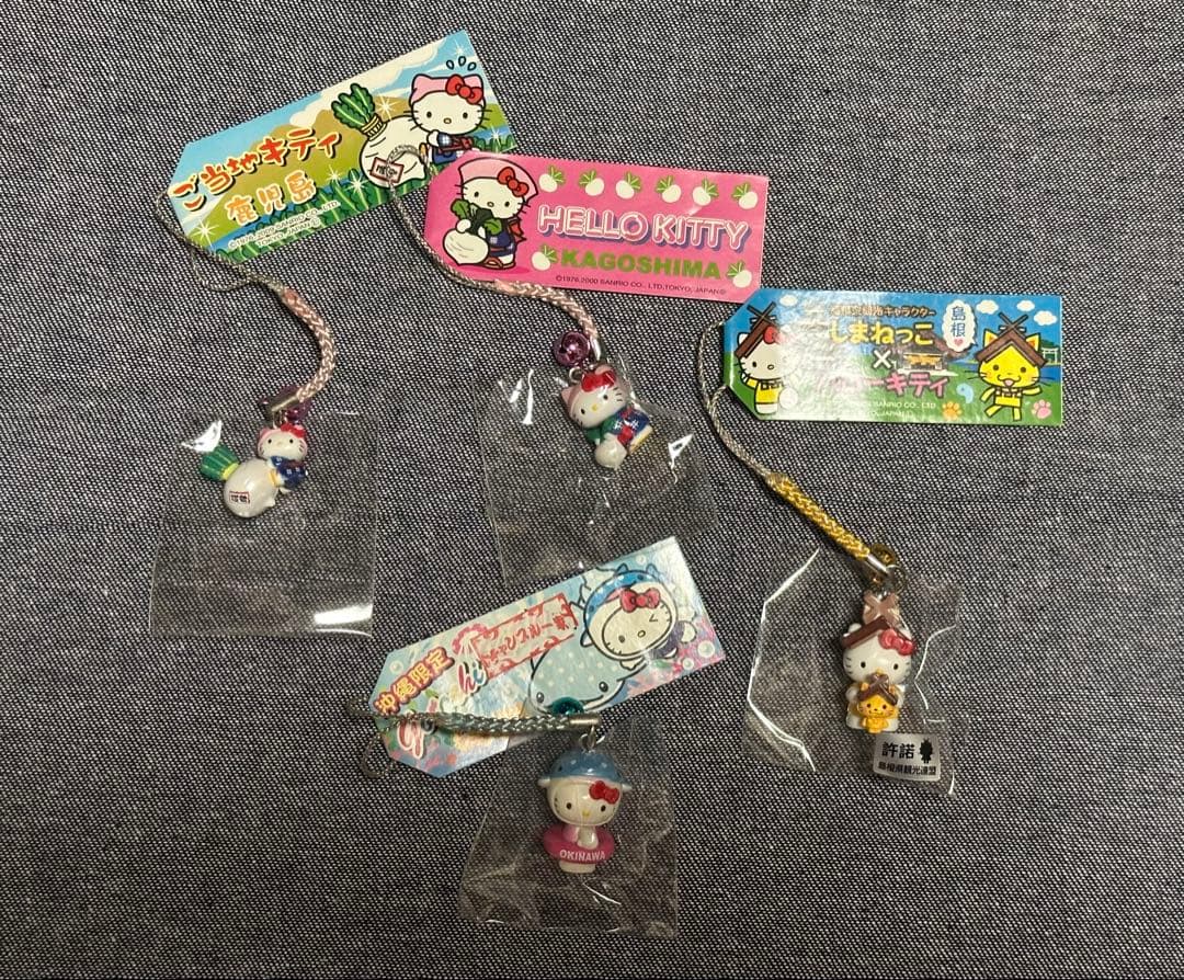 HELLO KITTY ご当地キティ 根付け