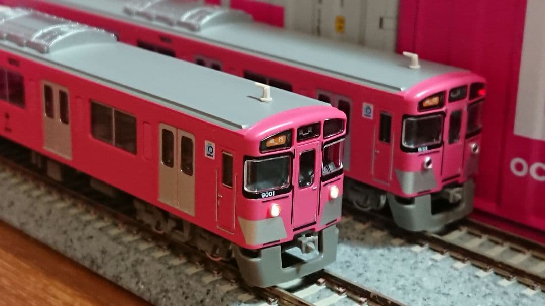 Nゲージ グリーンマックス 西武9000系 ピンク 西武池袋線