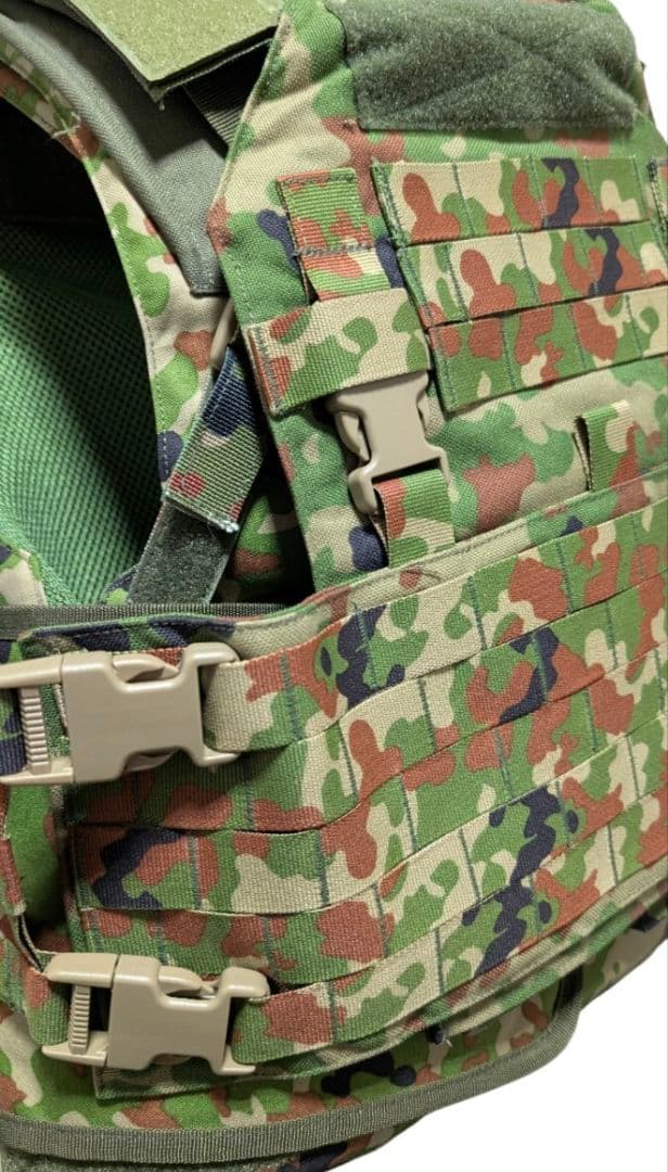 フルセット 陸自 18式防弾ベスト プレキャリ　プレートキャリア陸上自衛隊　3型