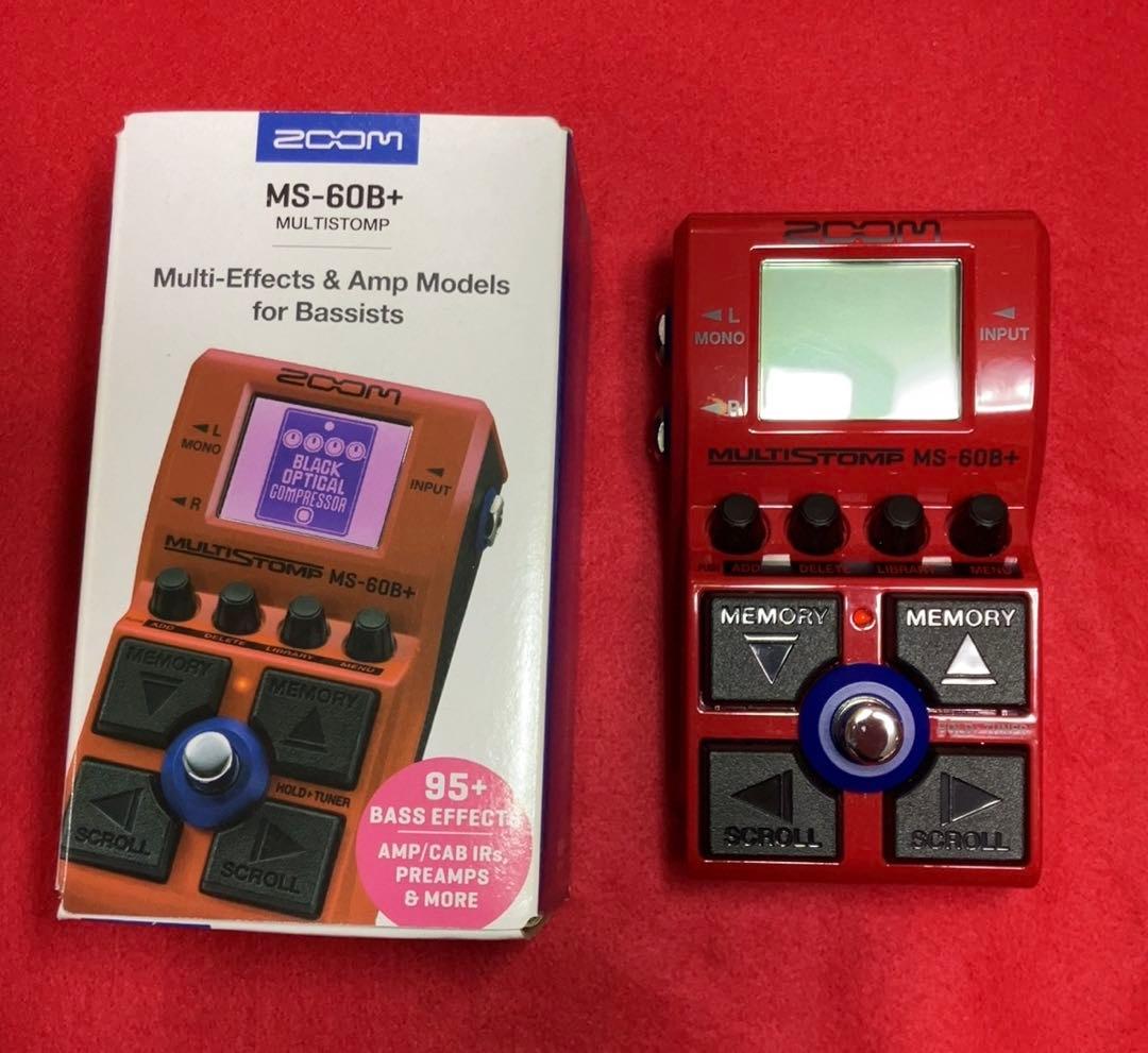 ZOOM MS-60B+ ベース用マルチエフェクター