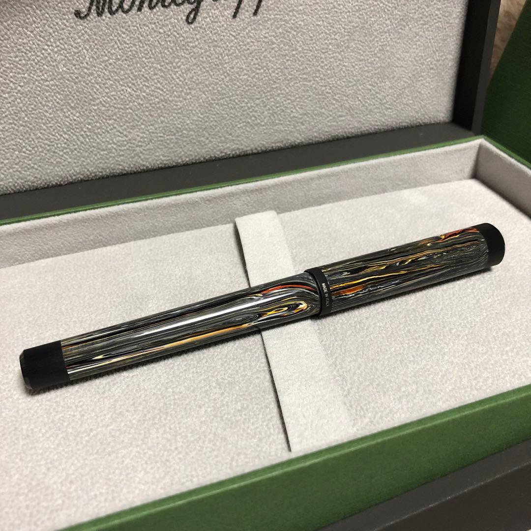 300本限定 新品未使用 モンテグラッパ 万年筆 ゼロ メテオシャワー ニブF