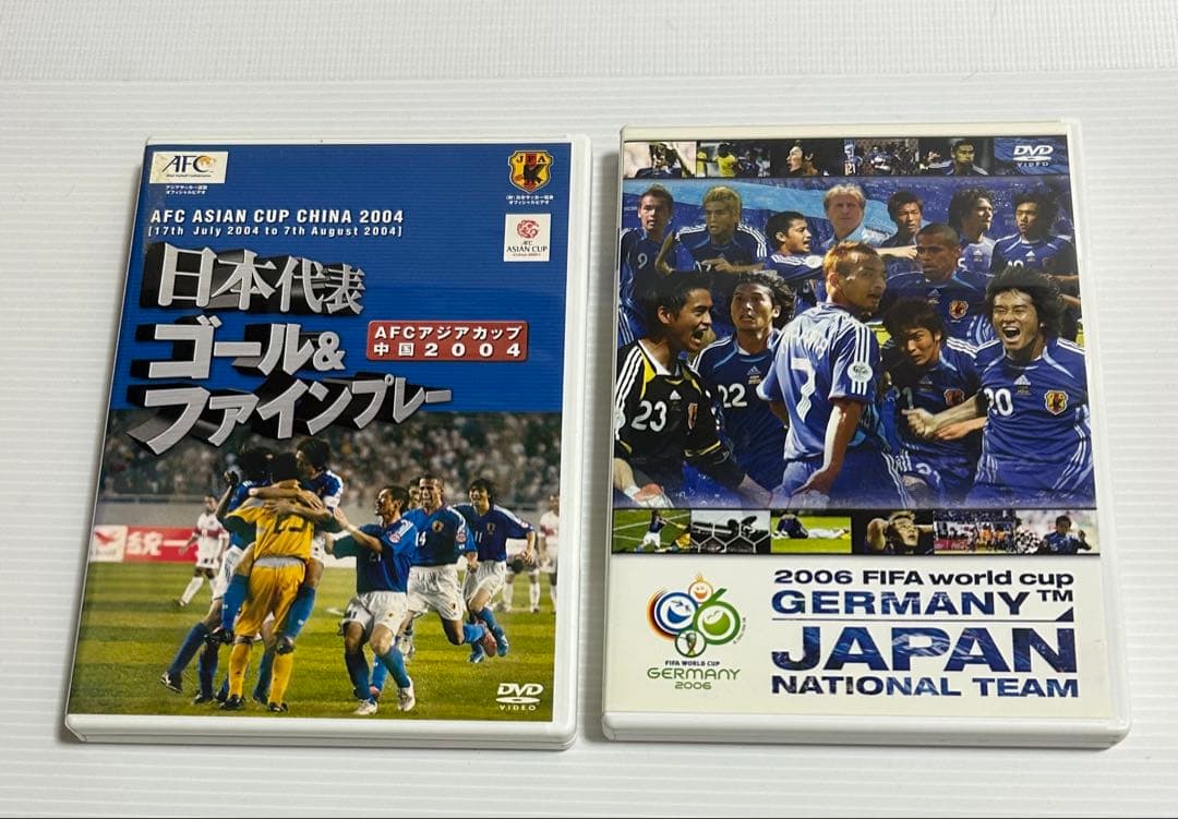 サッカー日本代表 ジーコジャパン DVD7枚＋特集誌＋Tシャツ