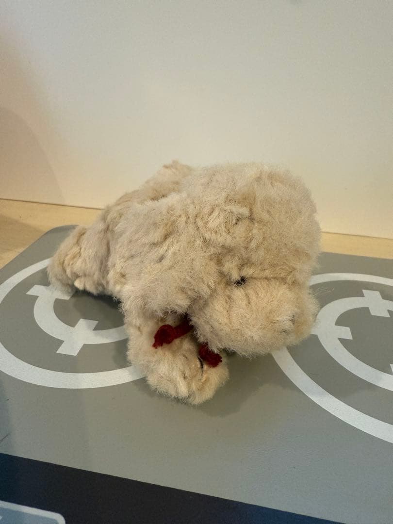 【入手困難】うめ吉　犬　ぬいぐるみ　寝そべり